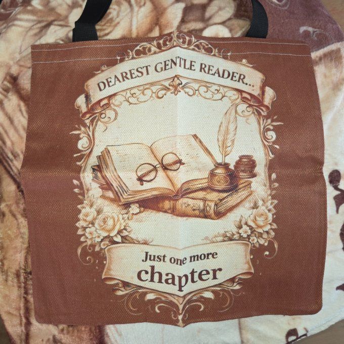 Totebag just one more chapter