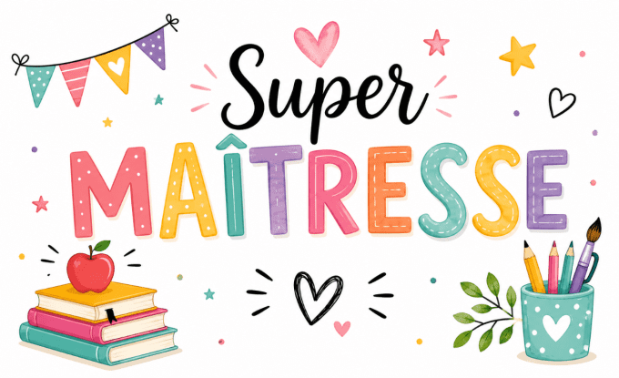 Magnet super maîtresse 