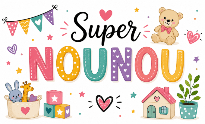Magnet super nounou