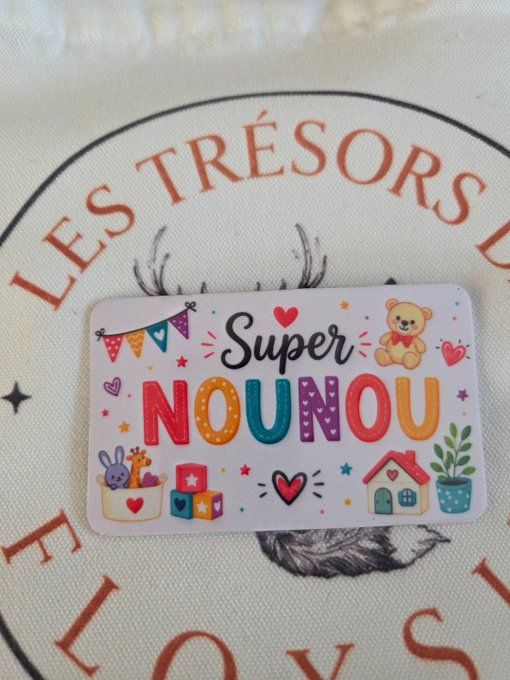 Magnet super nounou