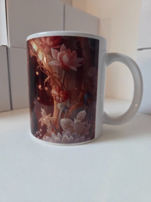 Mug Littéraire Chat Qui Lit 350ml 