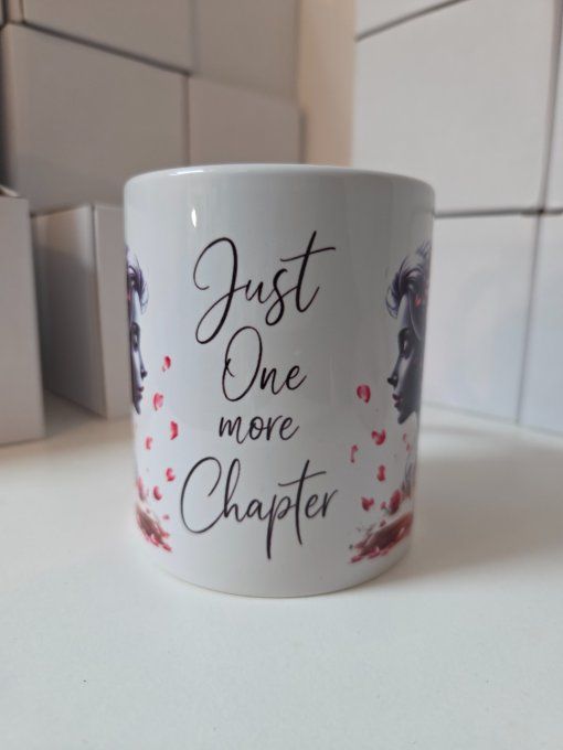 mug littéraire femme livre ouvert 350ml
