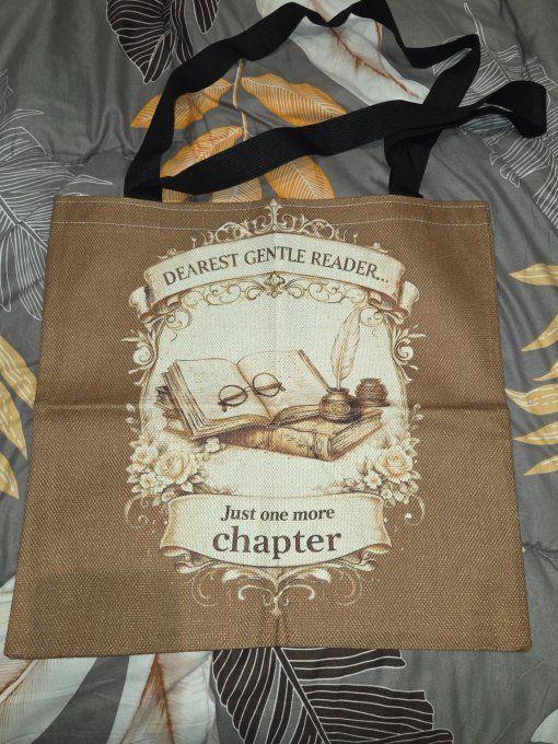 Totebag just one more chapter