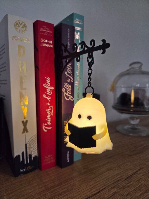 Lanterne vintage ou lampe fantôme lecteur - rechargeable USB – Décoration de bibliothèque
